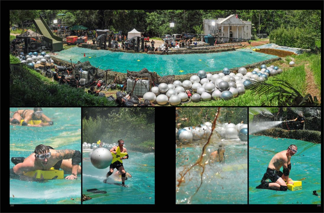 Wasser-Challenge Aufbau